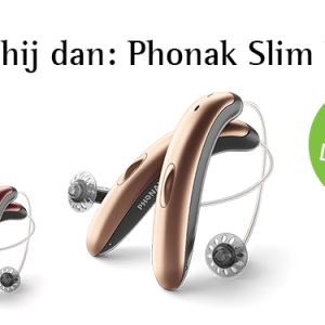 Phonak Slim Lumity | uniek in techniek, elegant in vormgeving en verbonden met bijna alles